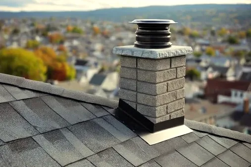 Chimney crown and new cap on a Westlake Village home